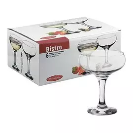Набор бокалов для шампанского 6шт 260мл BISTRO 44136PSB