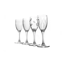 набор бокалов для шампанского лаунж клаб 4шт 170мл luminarc n5286