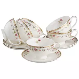 Набор чайный 12пр 250мл АЙВОН на 6 персон 440-158