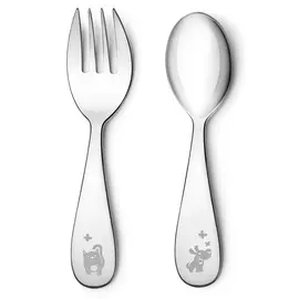 набор детских столовых приборов apollo fluffy 2пр. flf-01