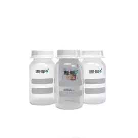 Набор детский "Бутылочки-контейнер для молока" 125мл 3шт Apollo пластик КК1060