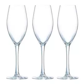 Набор фужеров для шампанского 3шт 220мл ФИЛИСИТИ Н5351