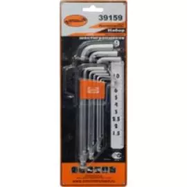 набор Г-обр. шестигр. 9ч (1.5-10мм) (АвтоDело) "Professional" (39159)