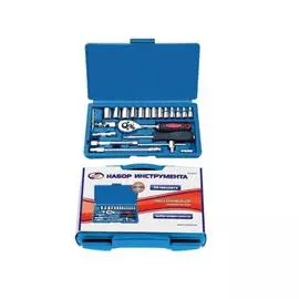 Набор инструмента 24 предм. 1/4"DR, CrV "AUTOVIRAZH"(AV-212024)