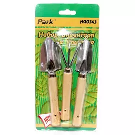 набор инвентаря для комнатных растений park hg0343 /совок 2шт, рыхлитель/