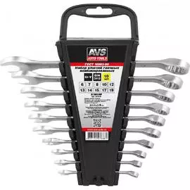 Набор ключей гаечных комбинированных на держателе (6-19 мм) (10 предметов) AVS K3N10P