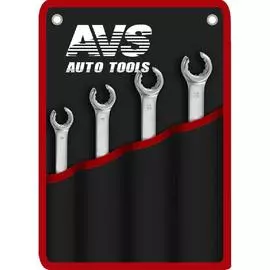 Набор ключей гаечных разрезных в сумке (8-17 мм) (4 предмета) AVS K4N4M