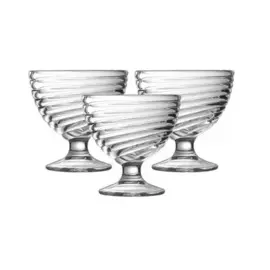 набор креманок свирл 3шт 300мл luminarc h5068