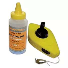 набор малярный: шнур+краска santool 010401