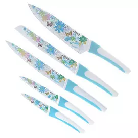 Набор ножей 5пр. APOLLO Primavera c подставкой PMV-05