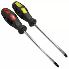 набор отверток 2шт sl,ph sl4*100/ph1*100 santool 031409-007