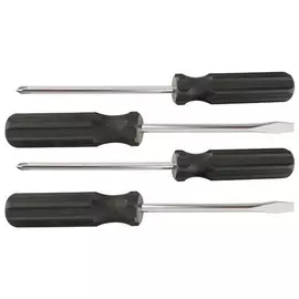набор отверток 4шт sl/ph пластиковая ручка sparta 13220