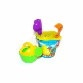 Набор песочный 5 предметов в сетке 51720