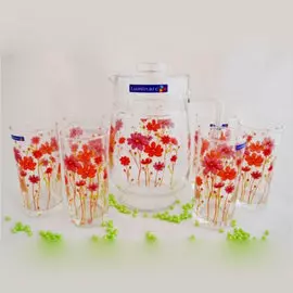 Набор питьевой 7 предметов КАНТРИ ФЛАУЭР