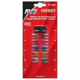 Набор предохранителей автомобильных мини AVS FC-269