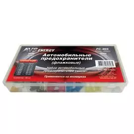 Набор предохранителей FC-369 BOX (180 шт) "мини"