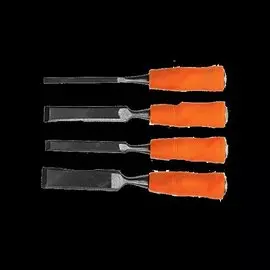 Набор стамесок ударных с пластмассовыми ручками 4шт SPARTA 243975