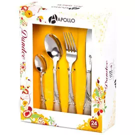 Набор столовых приборов: 24 пр. APOLLO Dundee DND-24