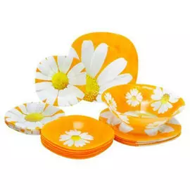 Набор столовый 19 пр. КАРИН РОМАШКА МЕЛОН