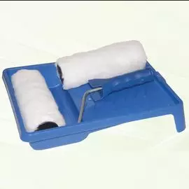 набор (валик в сборе иск. мех 180мм, ванночка 245*310мм, ролик) korvus 0703011