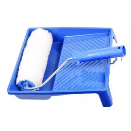 набор (валик в сборе нат. мех 200мм, ванночка 270*280мм) korvus 0702020