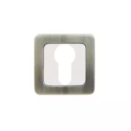 накладка для цилиндрового механизма аллюр et-s1 mab/cp (4232) матовый бронза/хром