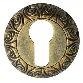 накладка ключевая b0-20 ant.brass