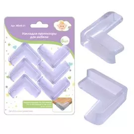 Накладки-протекторы для мебели 6шт Multidom MS45-21