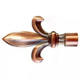 Наконечник 16мм Бутон Медь антик 16.01.13.400 /2 шт./