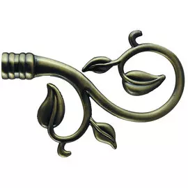 Наконечник 16мм Осенний вальс Золото антик 16.01.06.101 /2 шт./