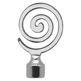 Наконечник 16мм Солнышко Хром глянец 116.01.11.200 /2 шт./