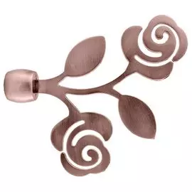 наконечник d16 ост роза, бронза /2шт/