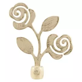 наконечник d16 ост роза, ваниль золото /2шт/