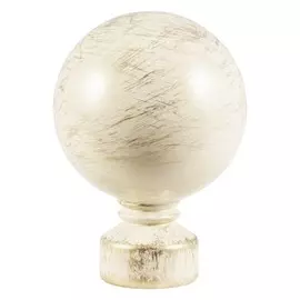 наконечник d16 ост шар, ваниль золото /2шт/