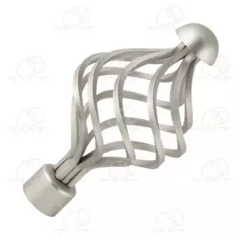 наконечник d25 ас март ажур 245 /2шт/ сатин 4812634003700