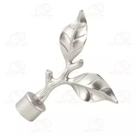 наконечник d25 ас март лист розы /2шт/ сатин 4812634003953