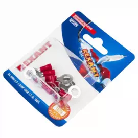 наконечник кольцевой изолированный (нки) 0.5-1.5мм2, d=6,5мм (10шт), rexant 06-0415-a