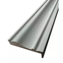 наличник фигурный,эмаль 2140х80х18мм,снежный