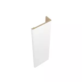 наличник фигурный arvika, alta эмаль 2150х70х26мм,белый