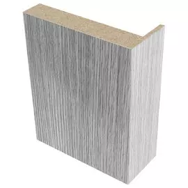 Наличник МДФ/Ш телескопический L-квадрат дуб бел.