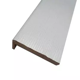 наличник плоский x1, x2 пвх 2150х70х10мм, белый бланко телескопический