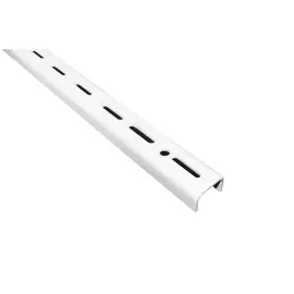 Направляющая навесная однорядная 1500мм, цвет белый