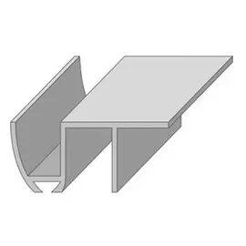 направляющая нижняя для раздвижных дверей n3-1м