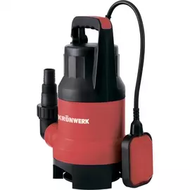 Насос дренажный для грязной воды KP450, 450 Вт, подъем 6,5 м, 8000 л/ч // Kronwerk