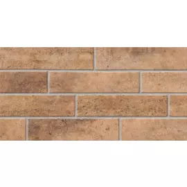 настенная плитка брик 30х60 корич. матовый