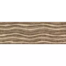 Настенная плитка Solar 24.6х74 Волна Бежевая