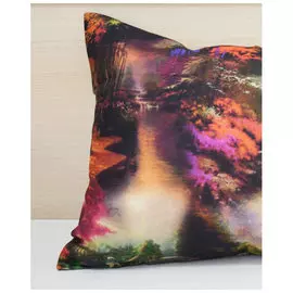 Наволочка декоративная на молнии 40*40см/01 (YG00191), Пурпурный (001)