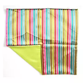 Наволочка декоративная на молнии 40*40см/02 Голубой, зеленый, синий 2, бирюза 4 (578/579)