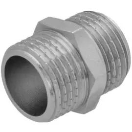 ниппель под прокладку, для гибкой подводки 1/2" н/н mpf, mp-у ис.072742