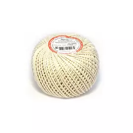 Нить хлопковая крученая с ПЭ 1,5 мм (110 м)